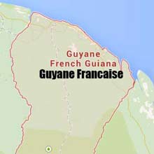 carte guyane