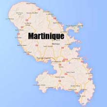 carte martinique