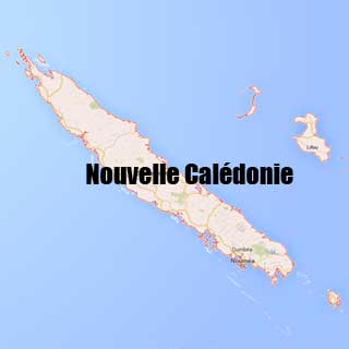 carte Nouvelle Caledonie